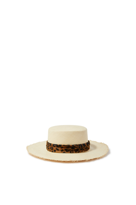 Cordovez Frayed Brim Hat